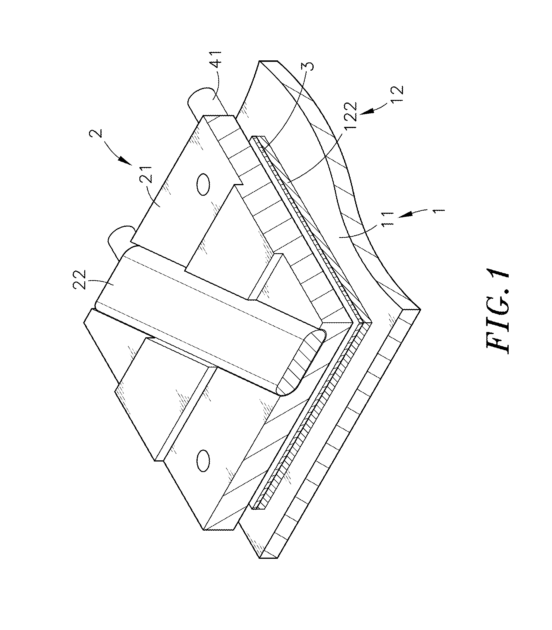 Heating element and circuit module stack structure