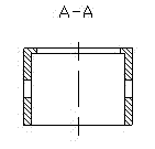 Circulating culture water overflow device