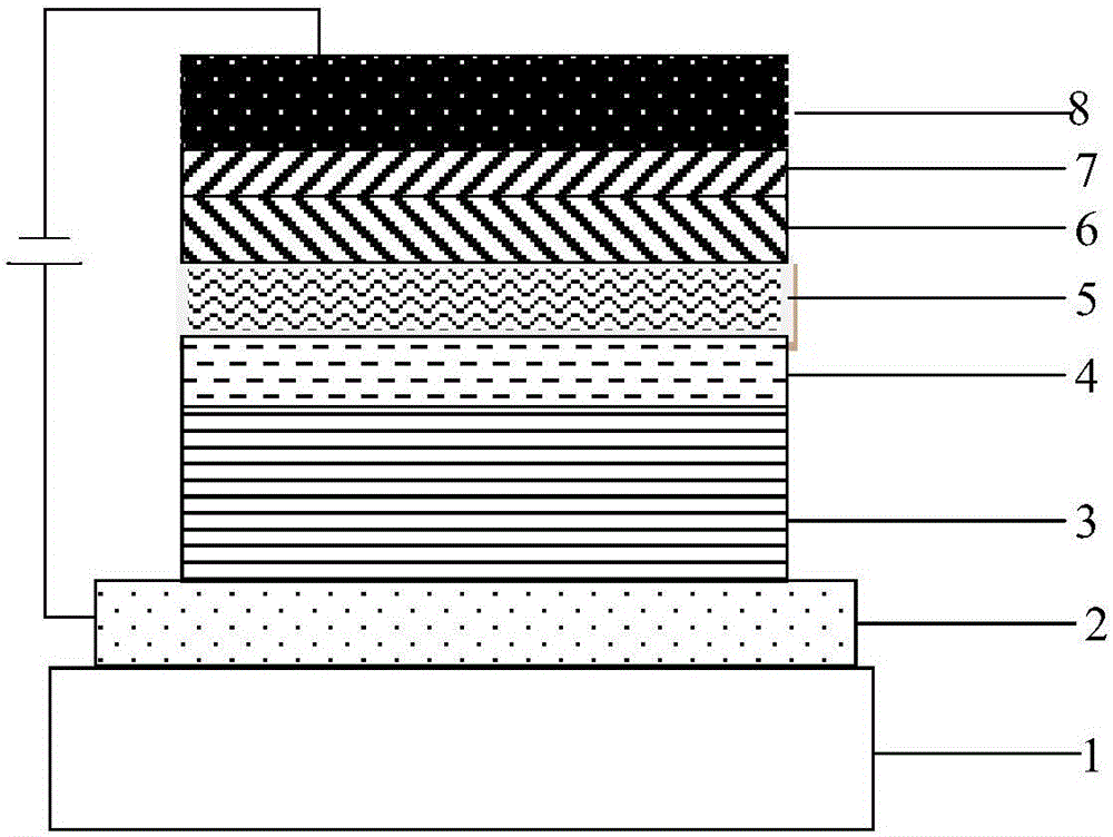 Compound based on monosubstituent-9-fluorenone and application thereof