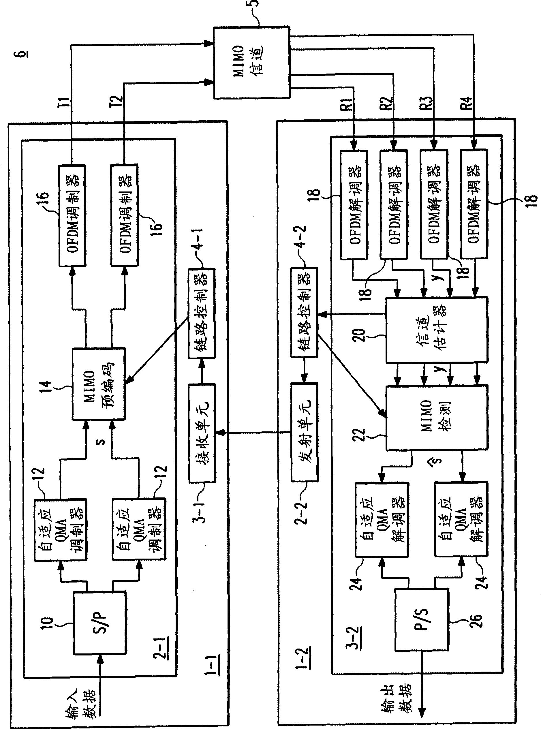 Improved selection criterion for quantized precoded spatial multiplexing MIMO