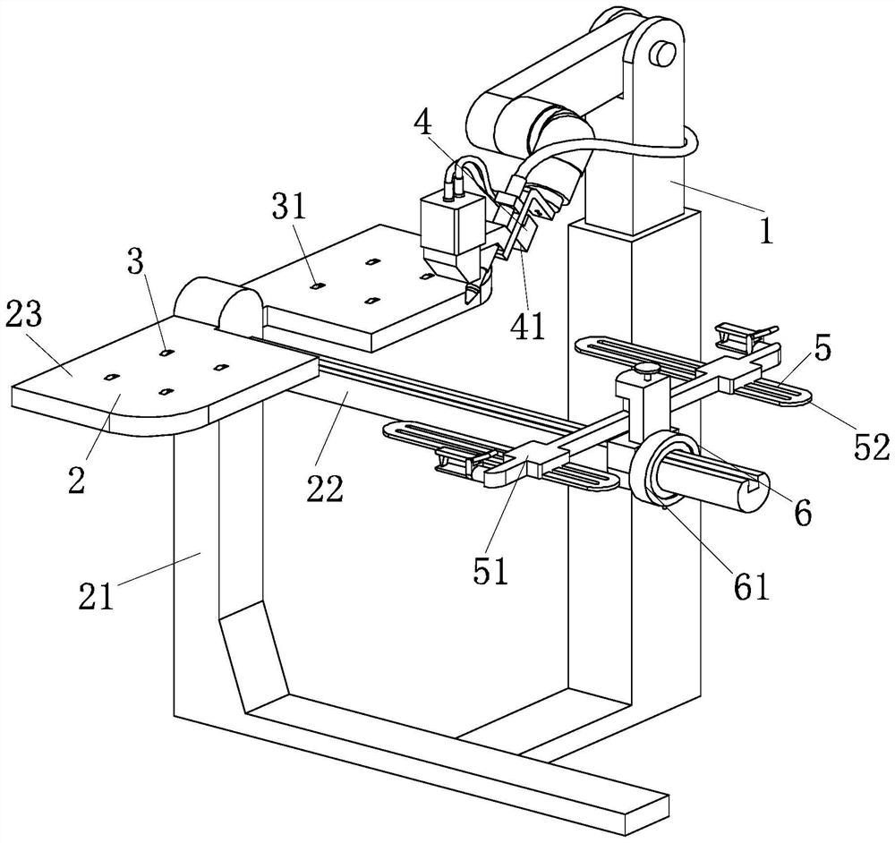 Weld joint real-time tracking device based on laser vision