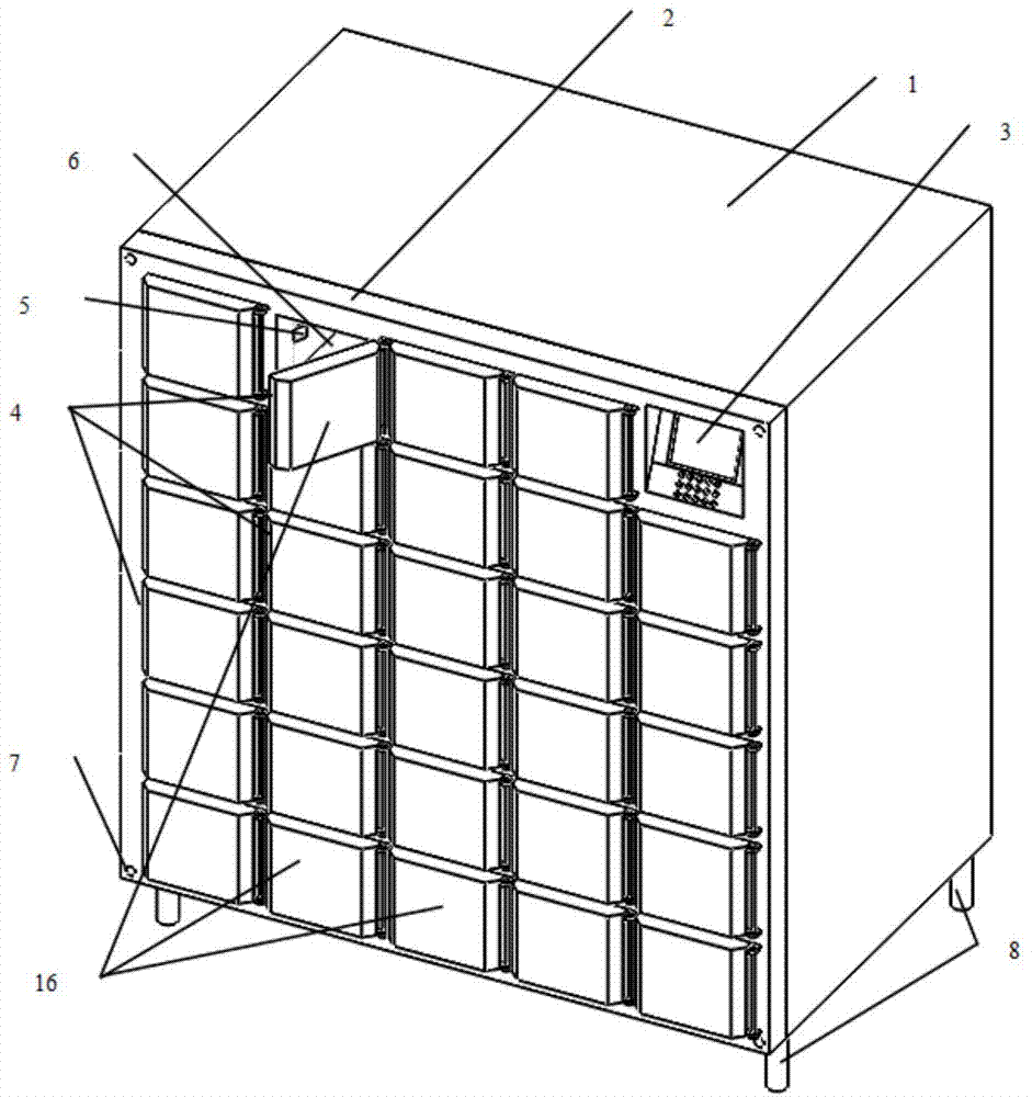 Independent heat-preserving intelligent fresh-keeping cabinet allowing goods to be automatically picked up