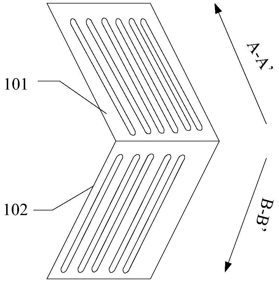 Pixel unit, pixel array structure and display device