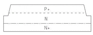 Novel laminated diode manufacturing process and chip sieve tray thereof