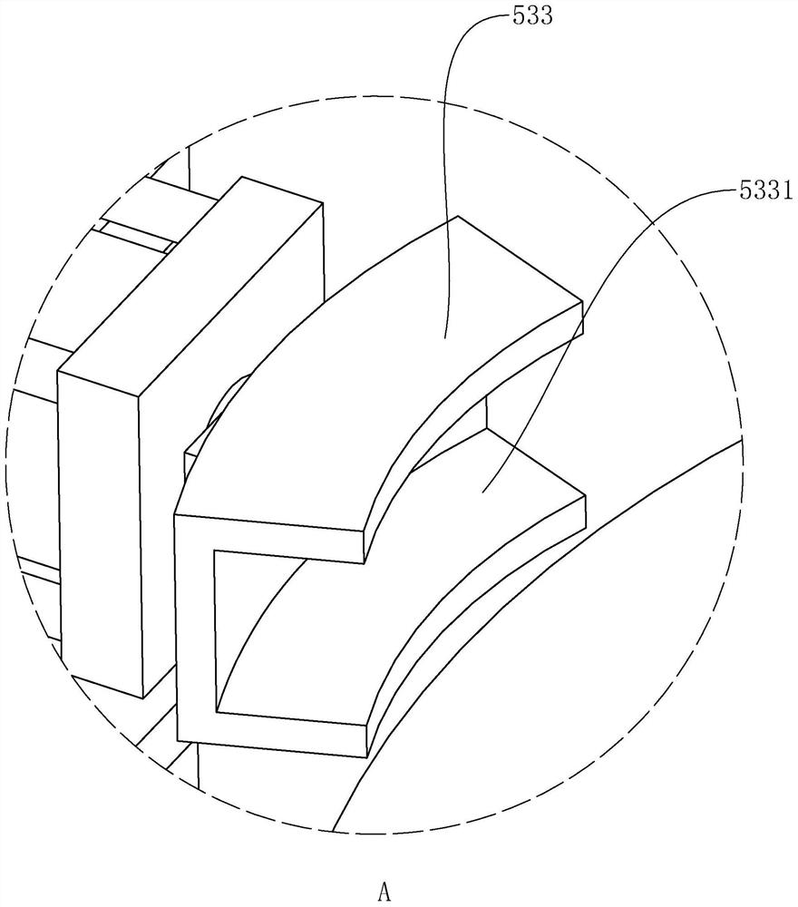 Vertical lathe for distance ring machining and machining process of distance ring