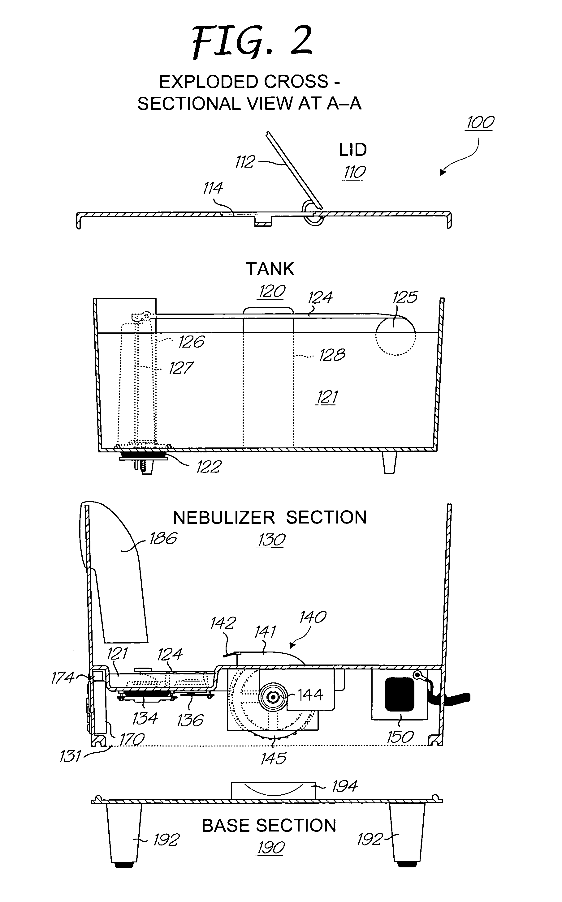 Ultrasonic humidifier for repelling insects