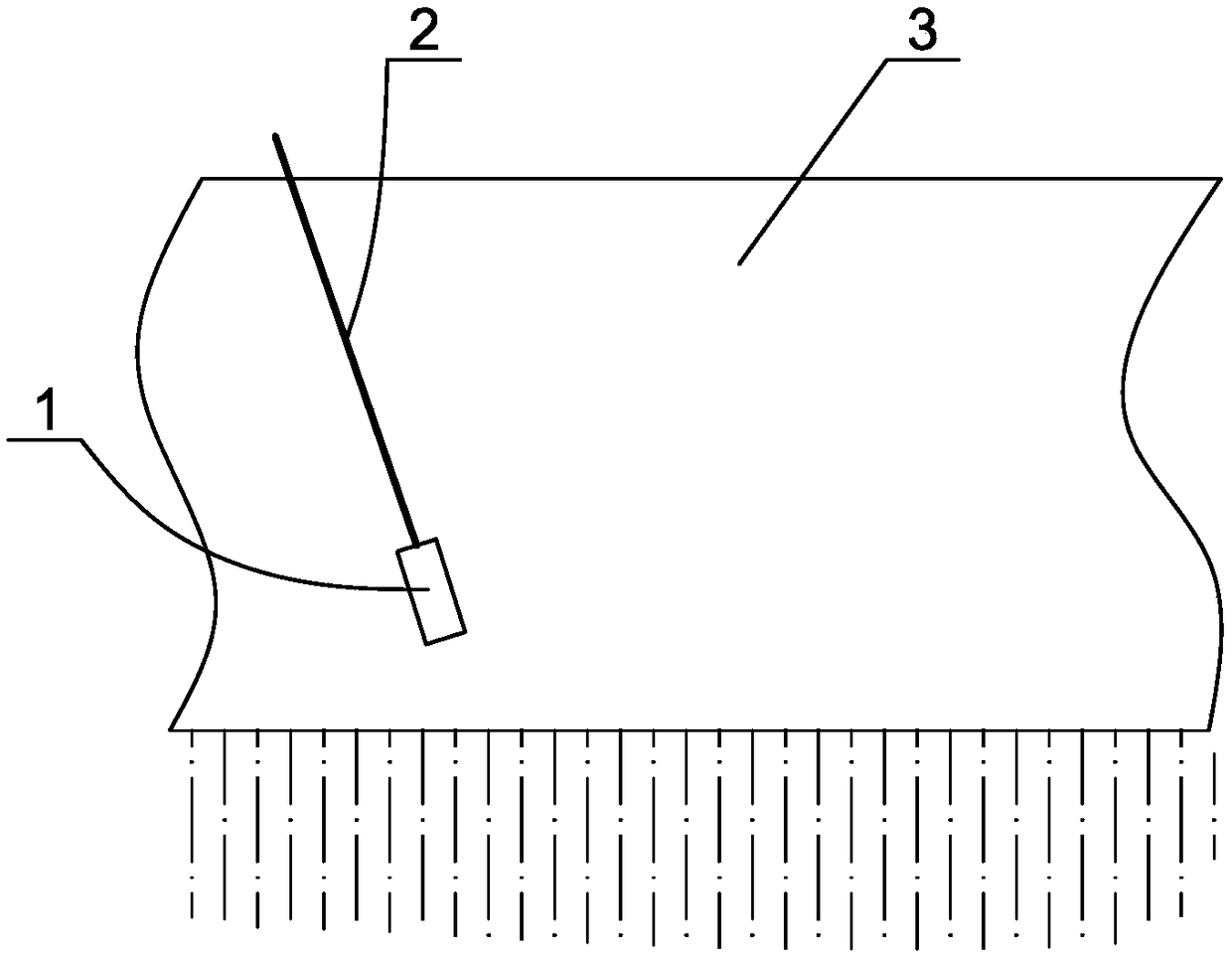 Method for expelling fouling organisms on small ship to by using washing device