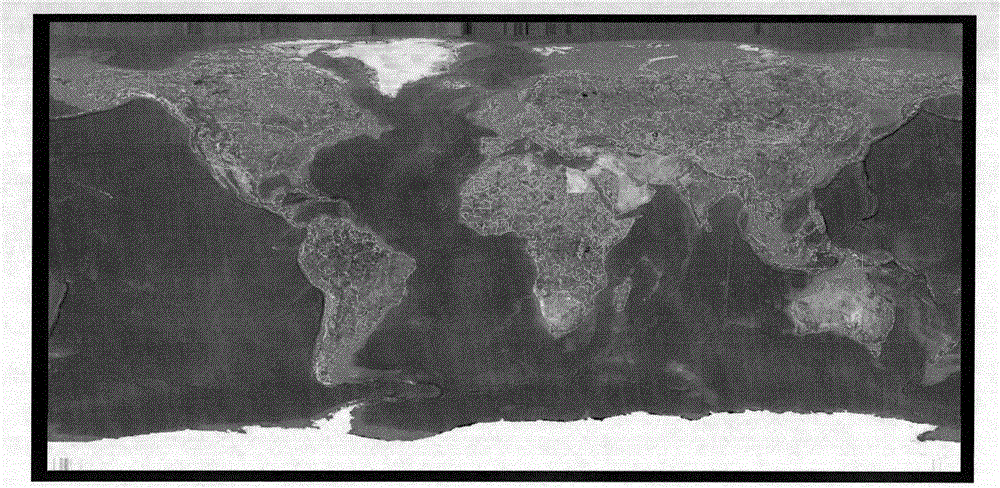 Space-time information visualizing method based on geographic information space system