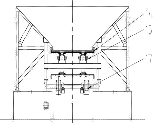 Waste steel apron conveyor, conveying method and application