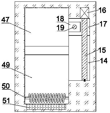 Disinfection cabinet used for surgical forceps and scissors