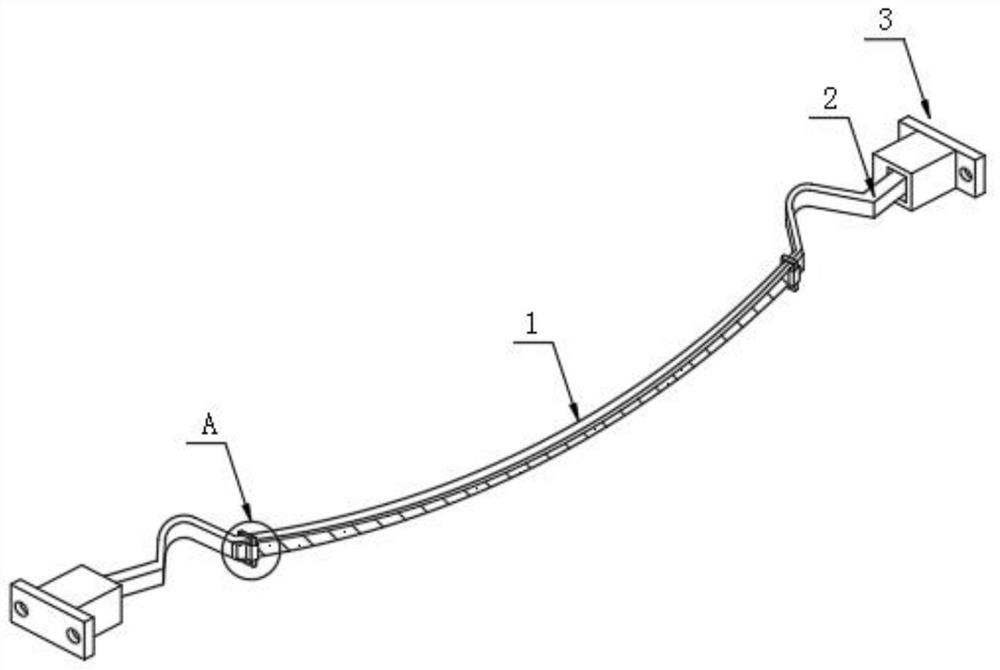 Light-emitting type grille outer decoration strip convenient to disassemble and assemble