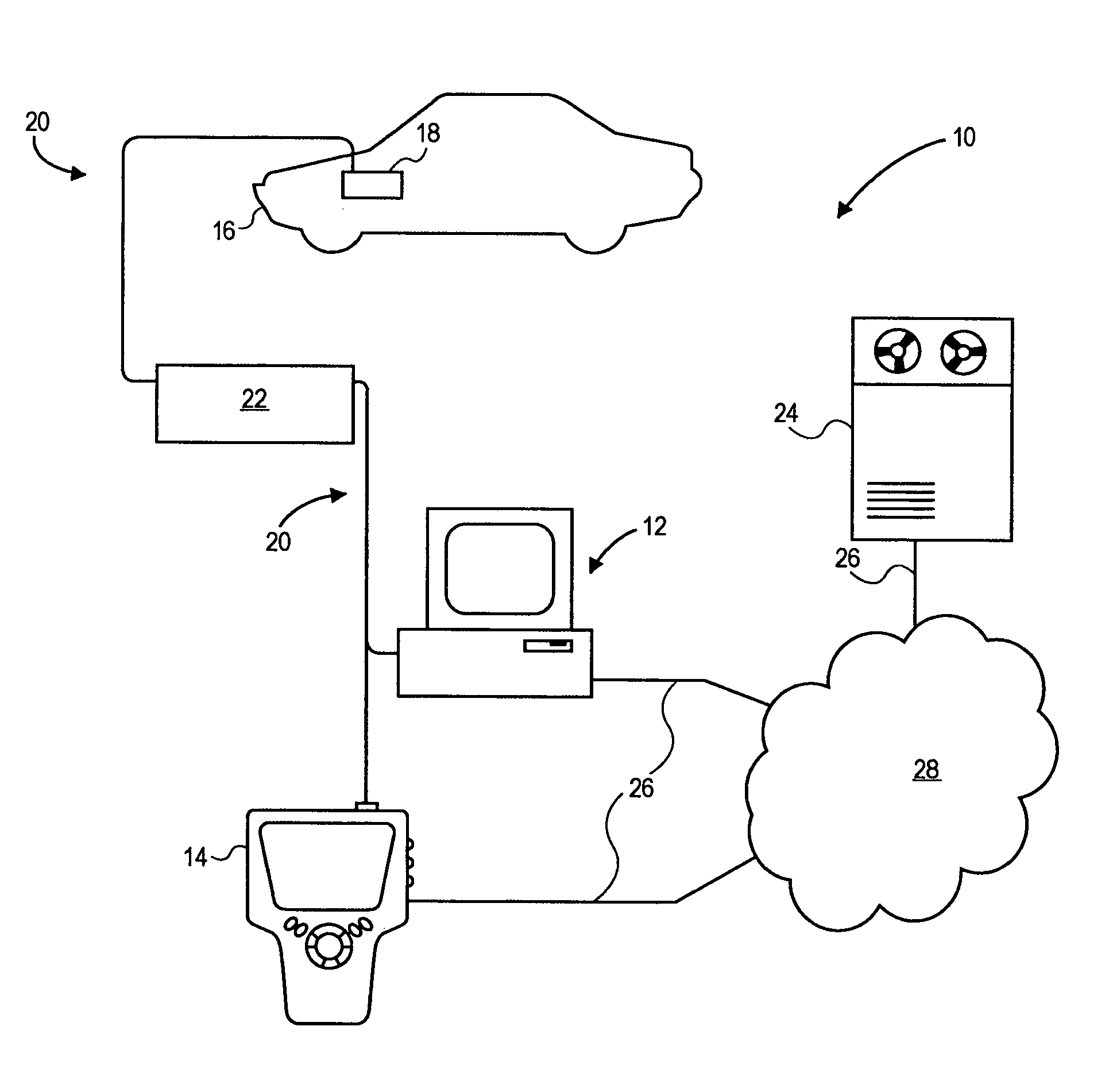 Diagnostics data collection and analysis method and apparatus to diagnose vehicle component failures