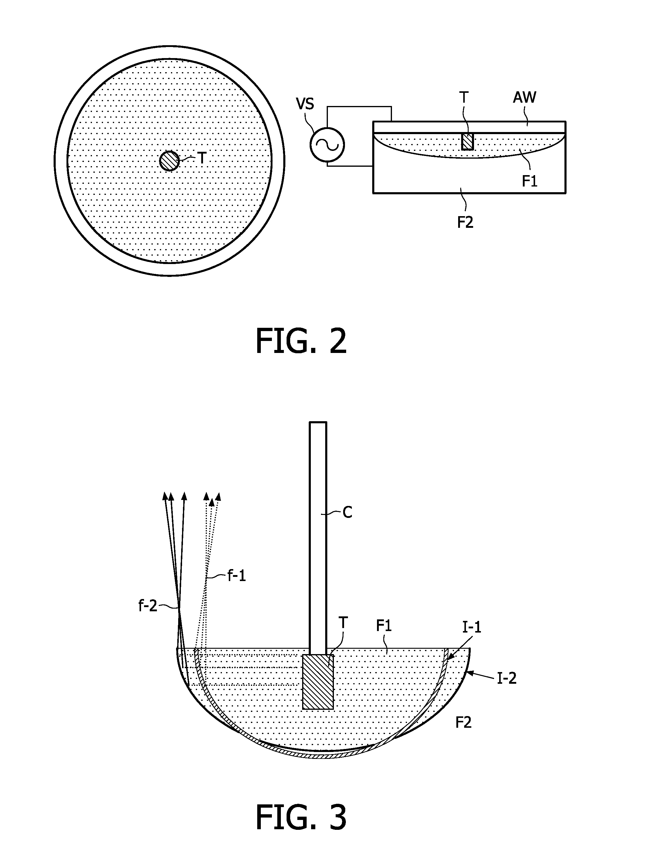 Ultrasonic assembly with adjustable fluid lens