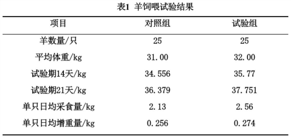 Biological fermentation feed for ruminants and preparation method of biological fermentation feed