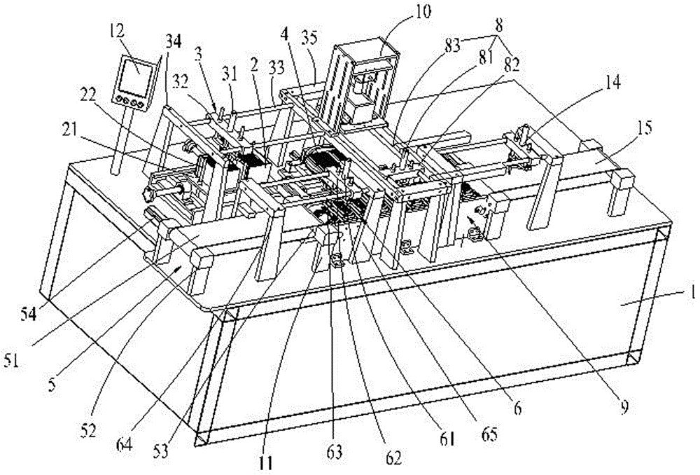 Automatic tsa label labeling machine