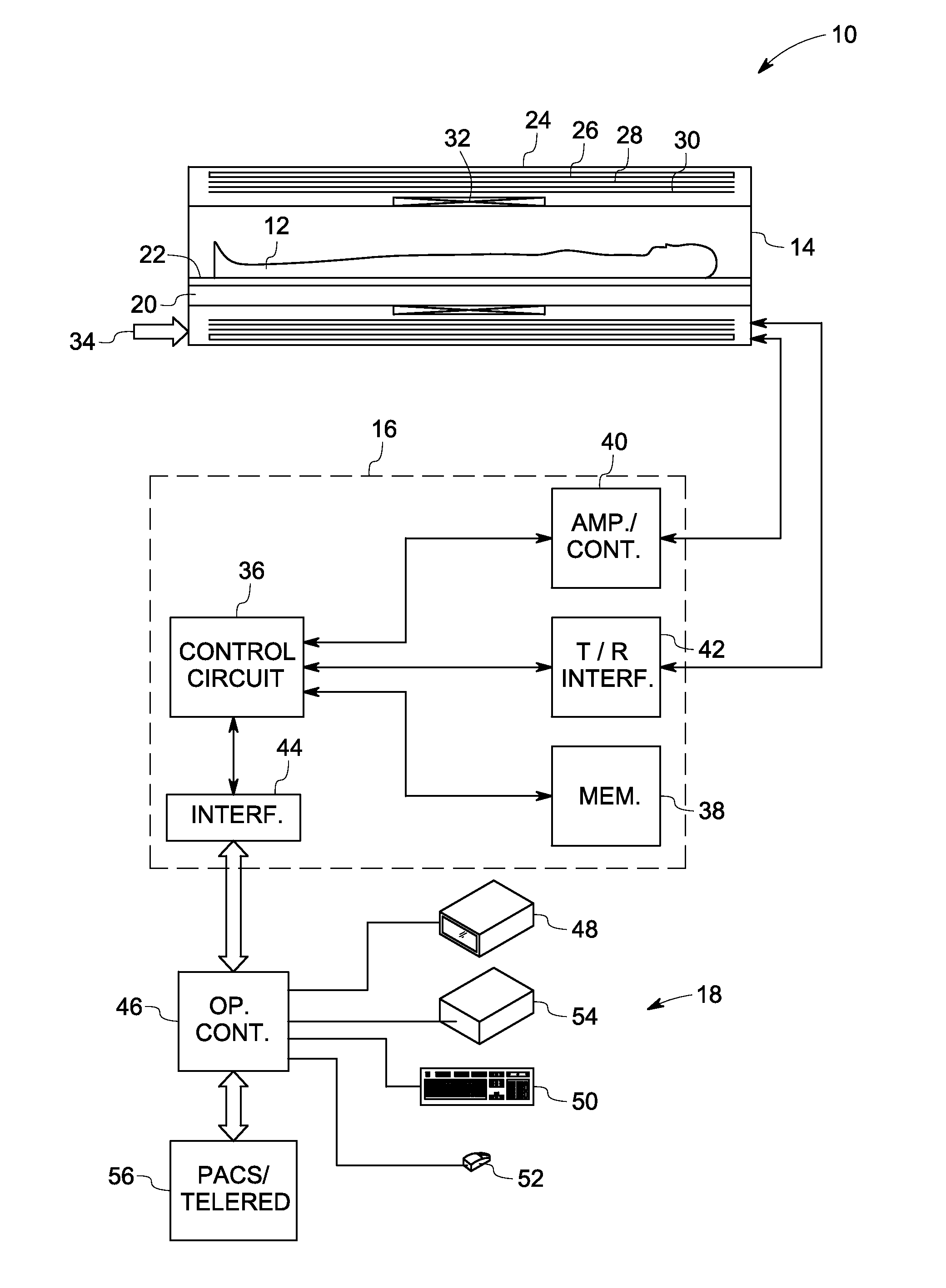 System and method for inductively communicating data
