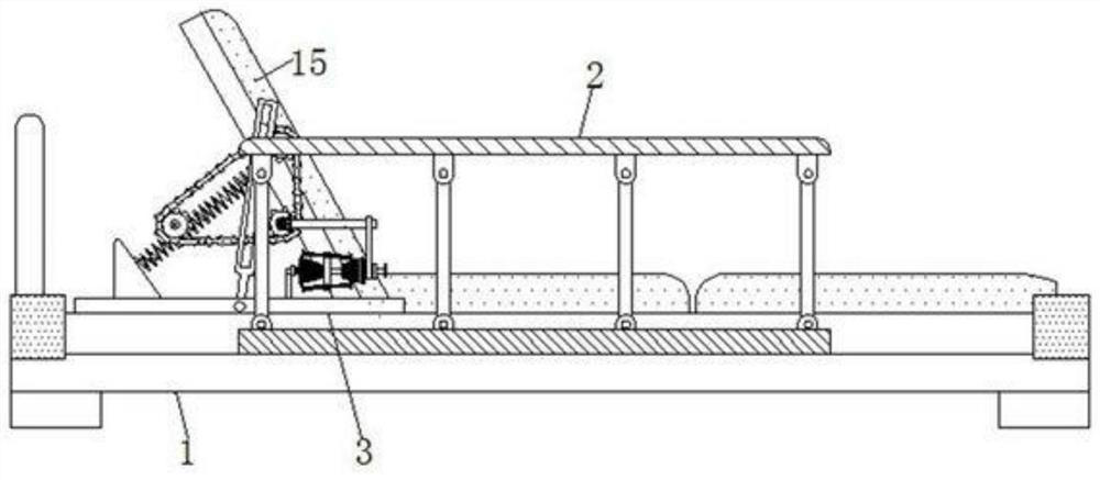 A home nursing device suitable for elderly hypertensive patients