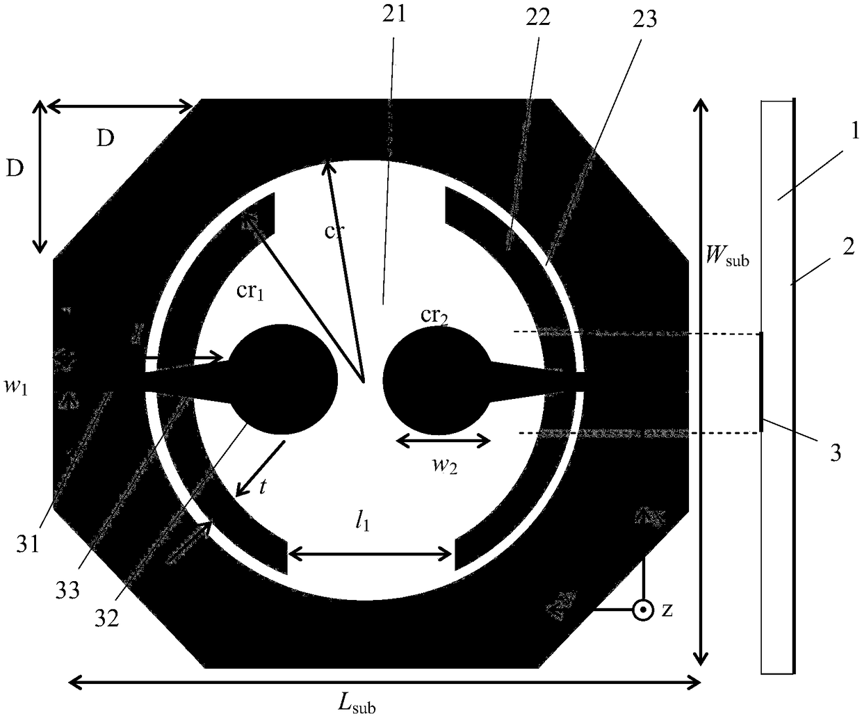 Ultra-Wideband Differential Antenna with Notch Characteristic