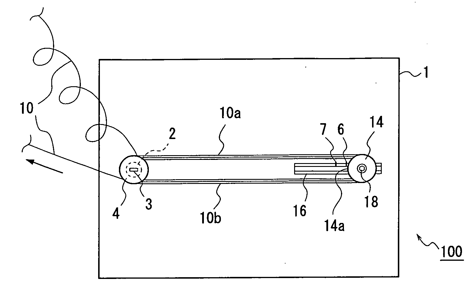 Monofilament Line Straightening Device, and Monofilament Line Straightening Method