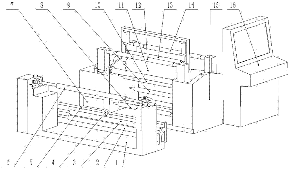 Glass cloth automatic cutting machine