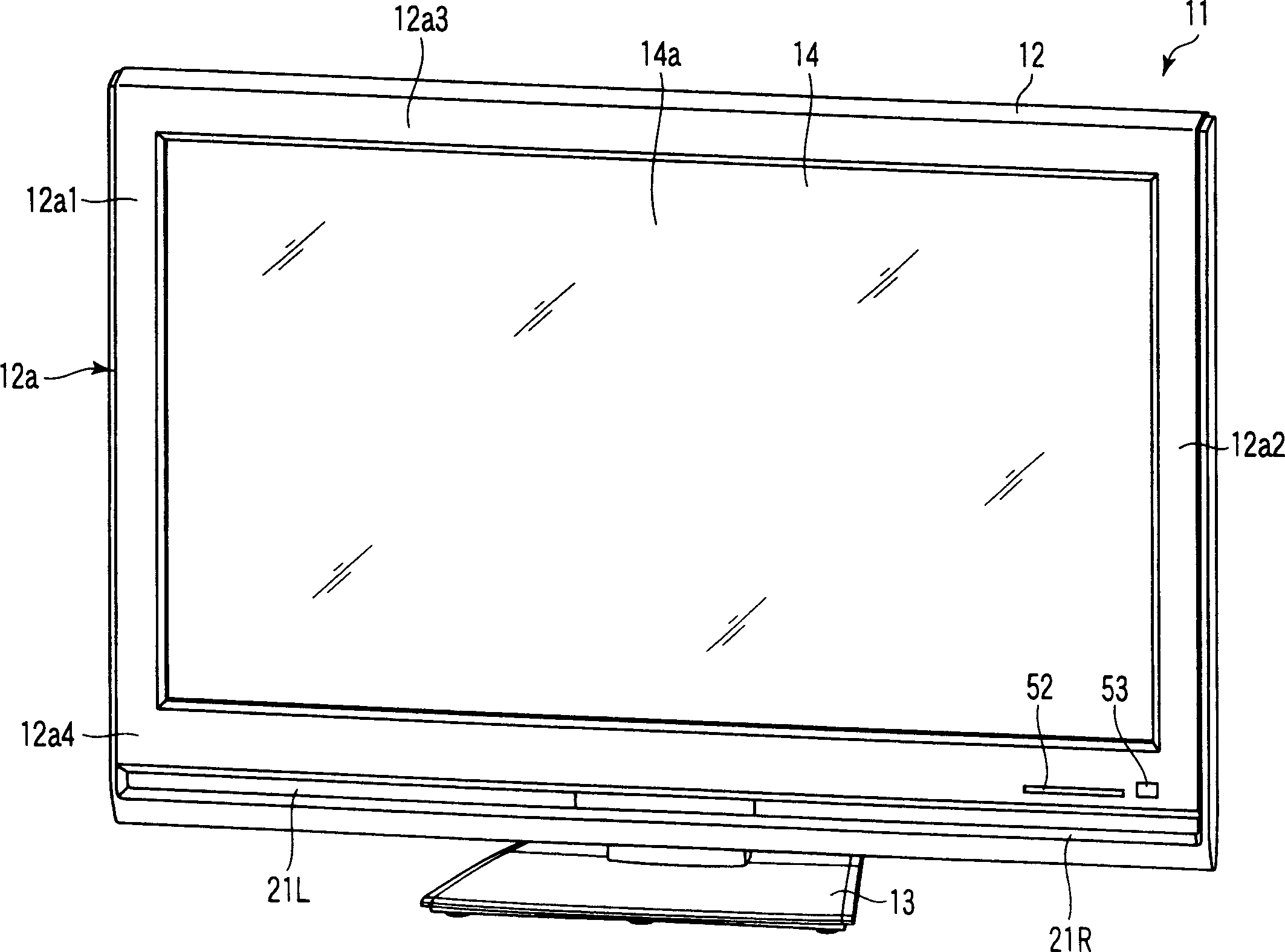 Speaker device and image display apparatus