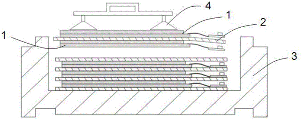 Liquid crystal panel spacer and liquid crystal panel package box