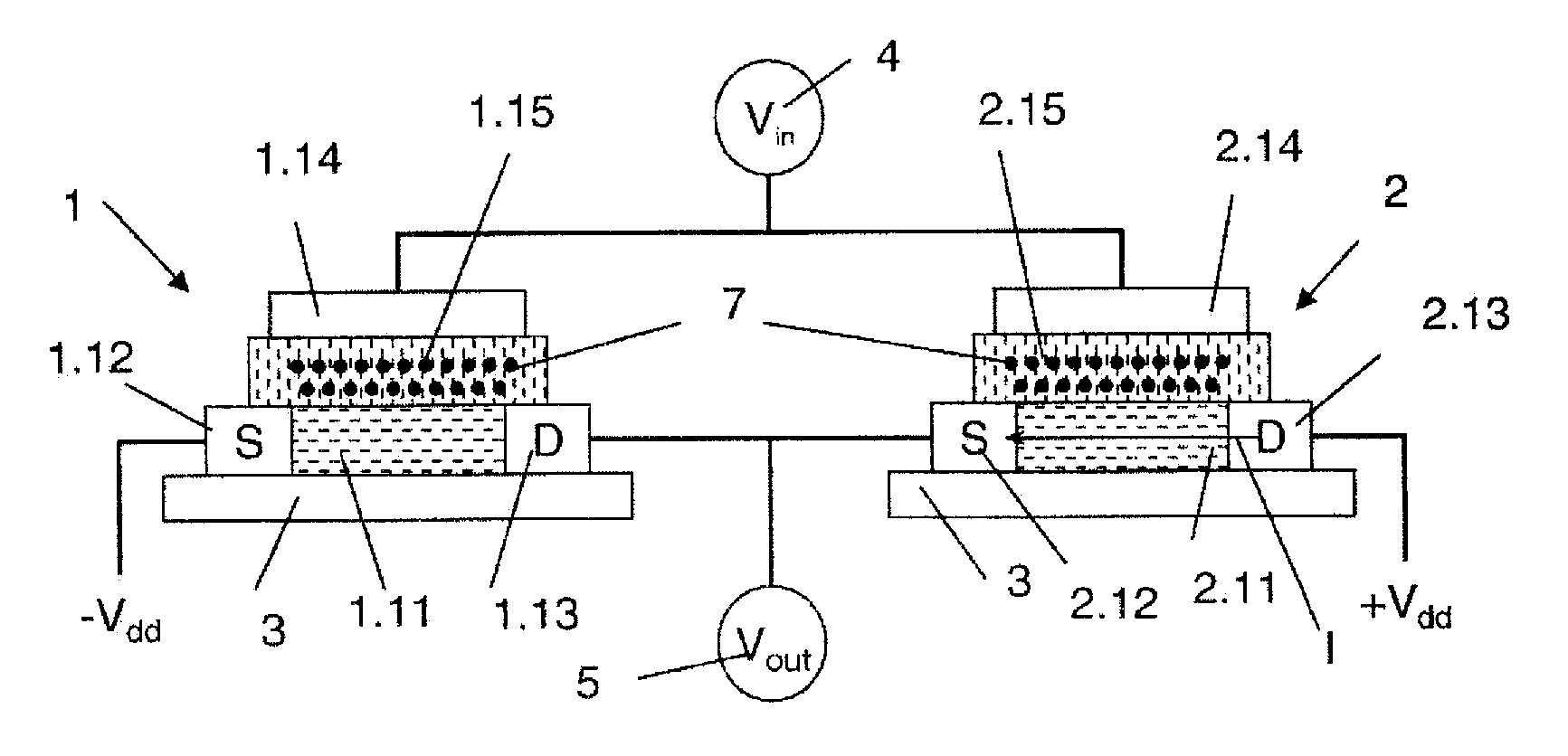 Logic element, and integrated circuit or field programmable gate array