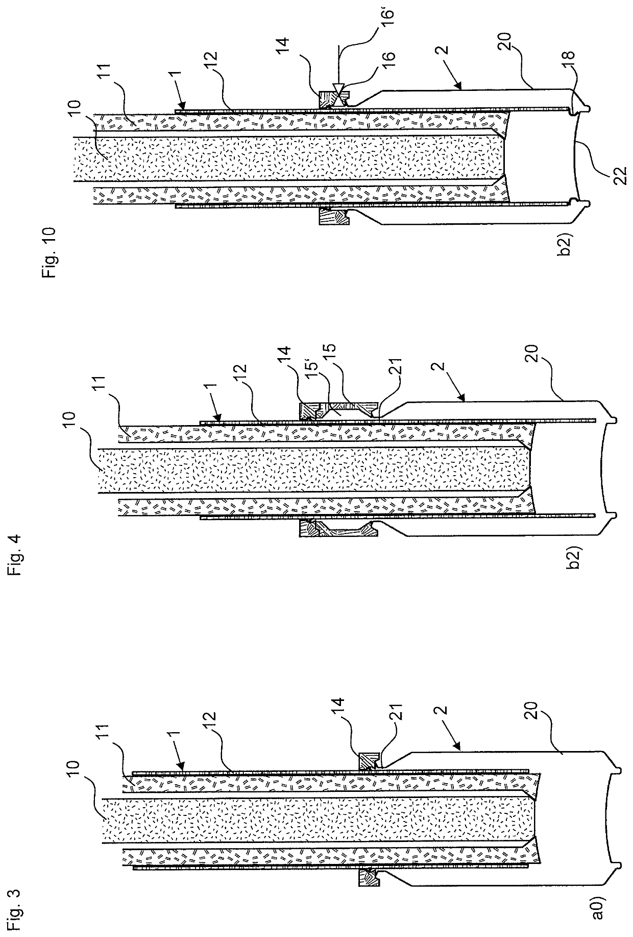Method for filling cylindrical containers, in particular cans, and filling arrangement of a filling device and a container