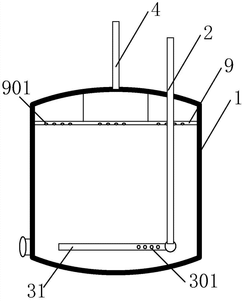 Environment-friendly steam energy hot water production system