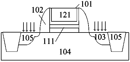 Method for improving erasing speed of SONOS (Silicon Oxide Nitride Oxide Silicon) by utilizing strained silicon technology