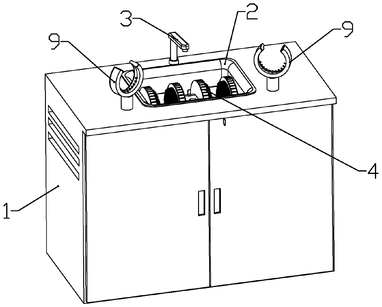 hand washing device