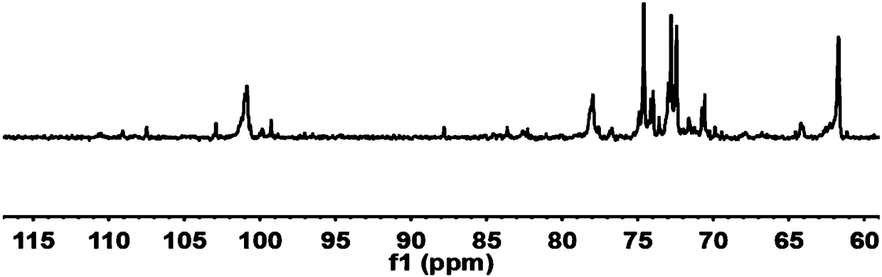 Sulfation derivative of dendrobium stem polysaccharide and preparation method and application of sulfation derivative