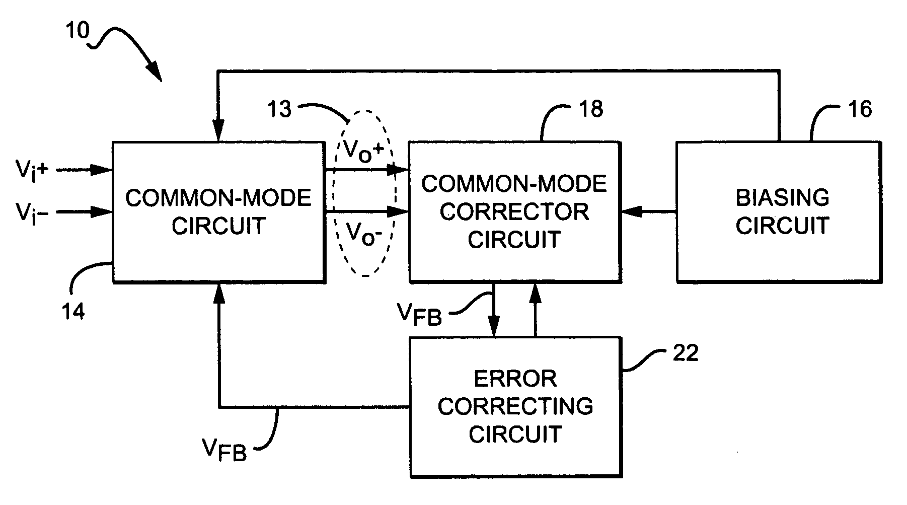 Switched capacitor circuit with reduced common-mode variations