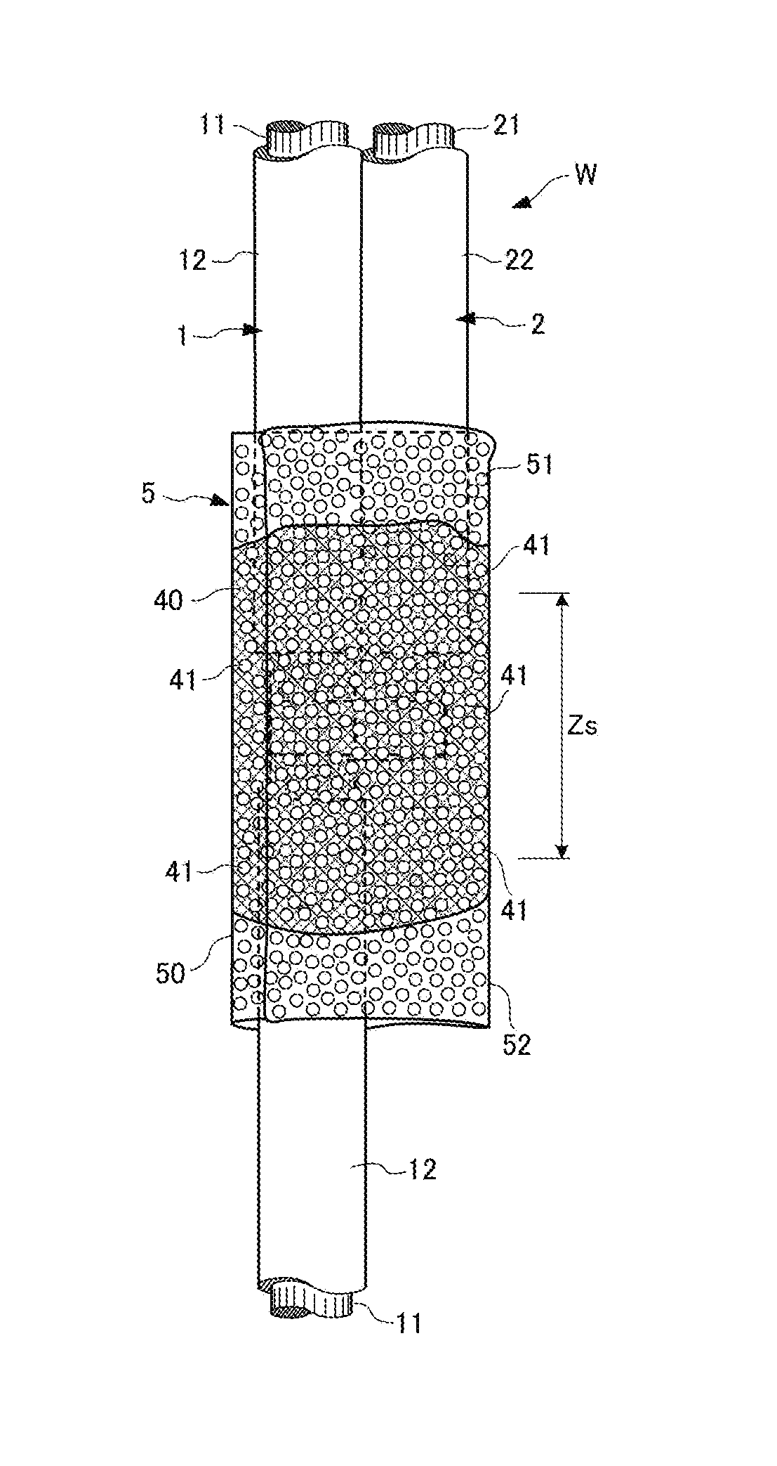 Wire harness waterproof structure