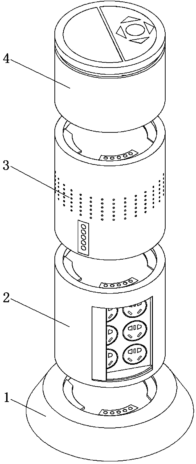 Combined type multi-functional domestic electric equipment