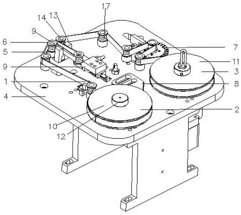 Frictioning machine