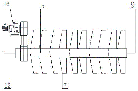 A sludge drying machine with an automatic temperature control system