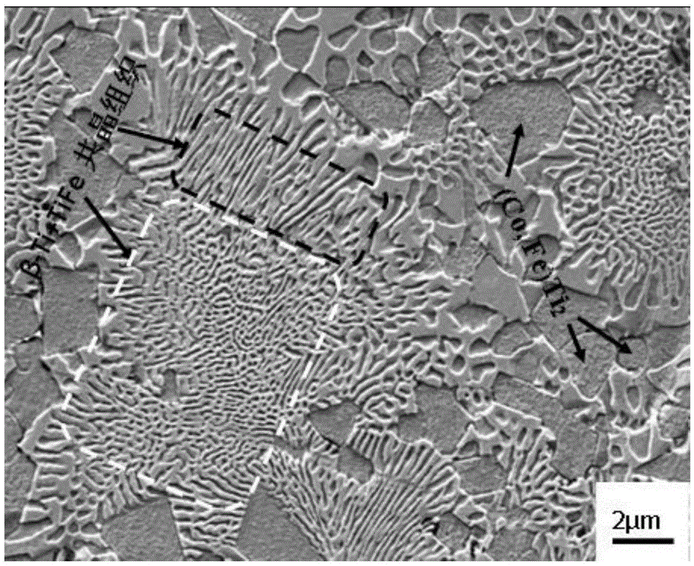 Multi-scale and double-state structure titanium alloy based on eutectic transformation, preparation and application