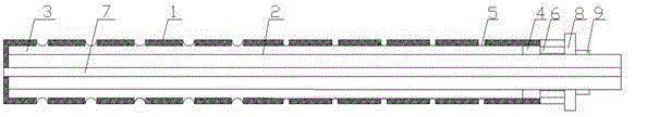 Novel composite type groutable anchor rod