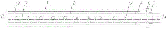 Novel composite type groutable anchor rod