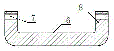 Machining method of internal herringbone gear