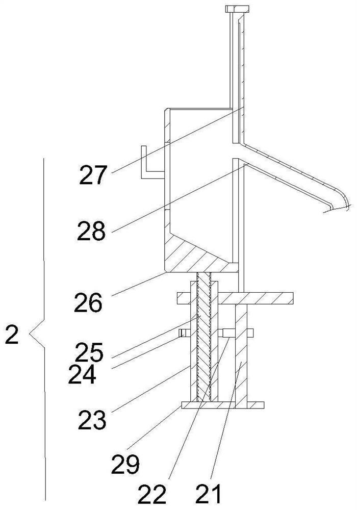 Waterproof coating stirring and mixing preparation system and preparation process