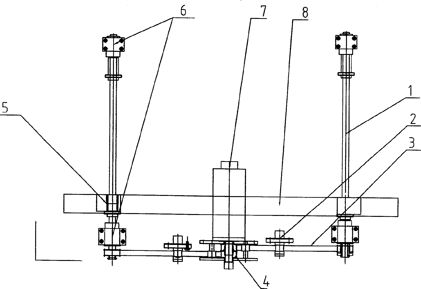 Numerically controlled capstan punch with double screw driven Y-axle