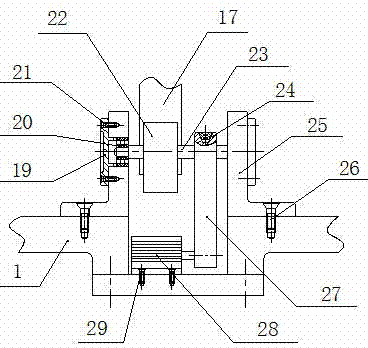 Oscillating mirror mechanism driven by cam