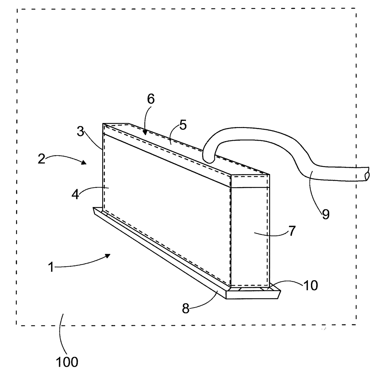 Method for indoor air analysis, and sampling arrangement