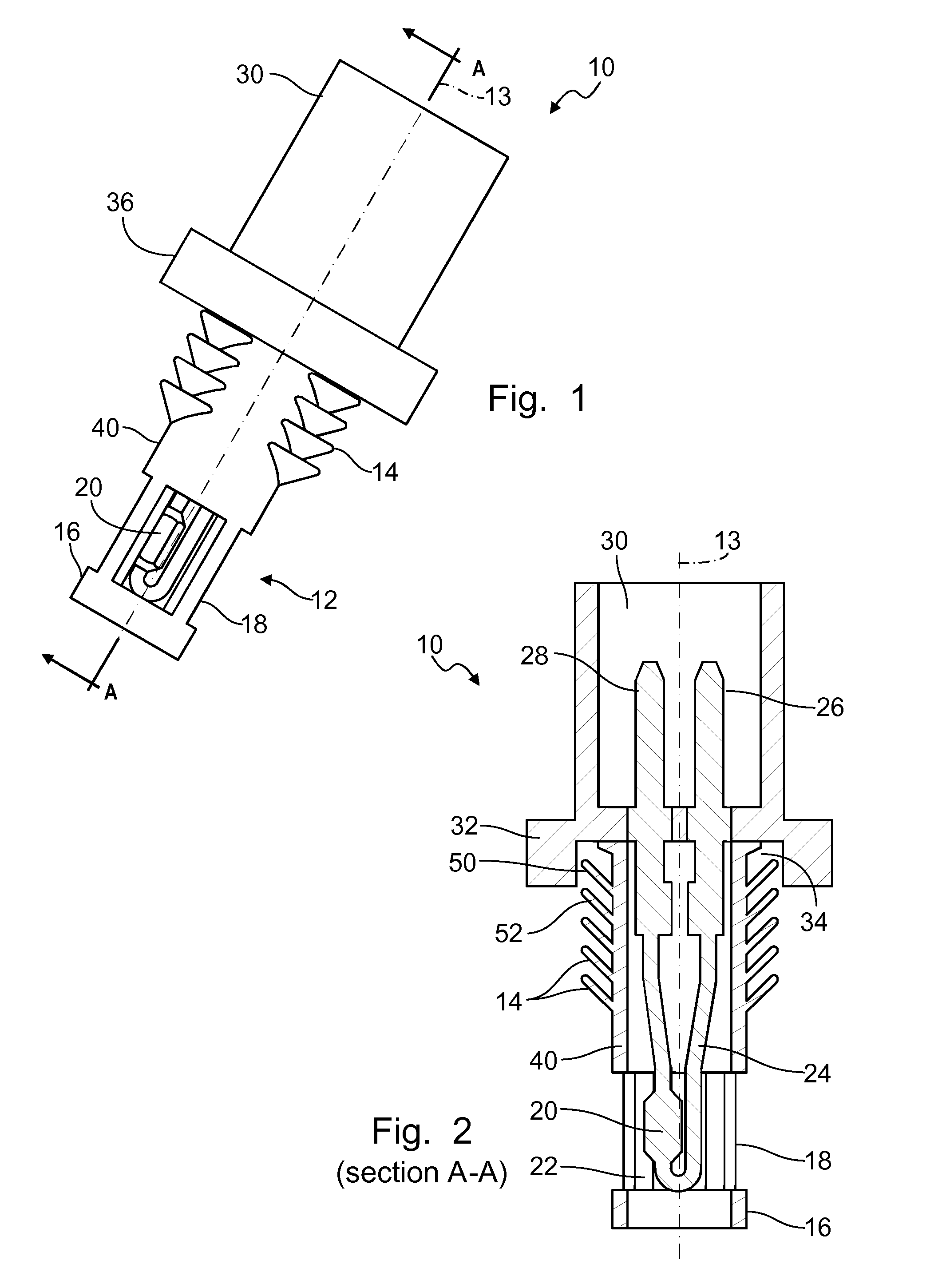 Temperature sensor assembly