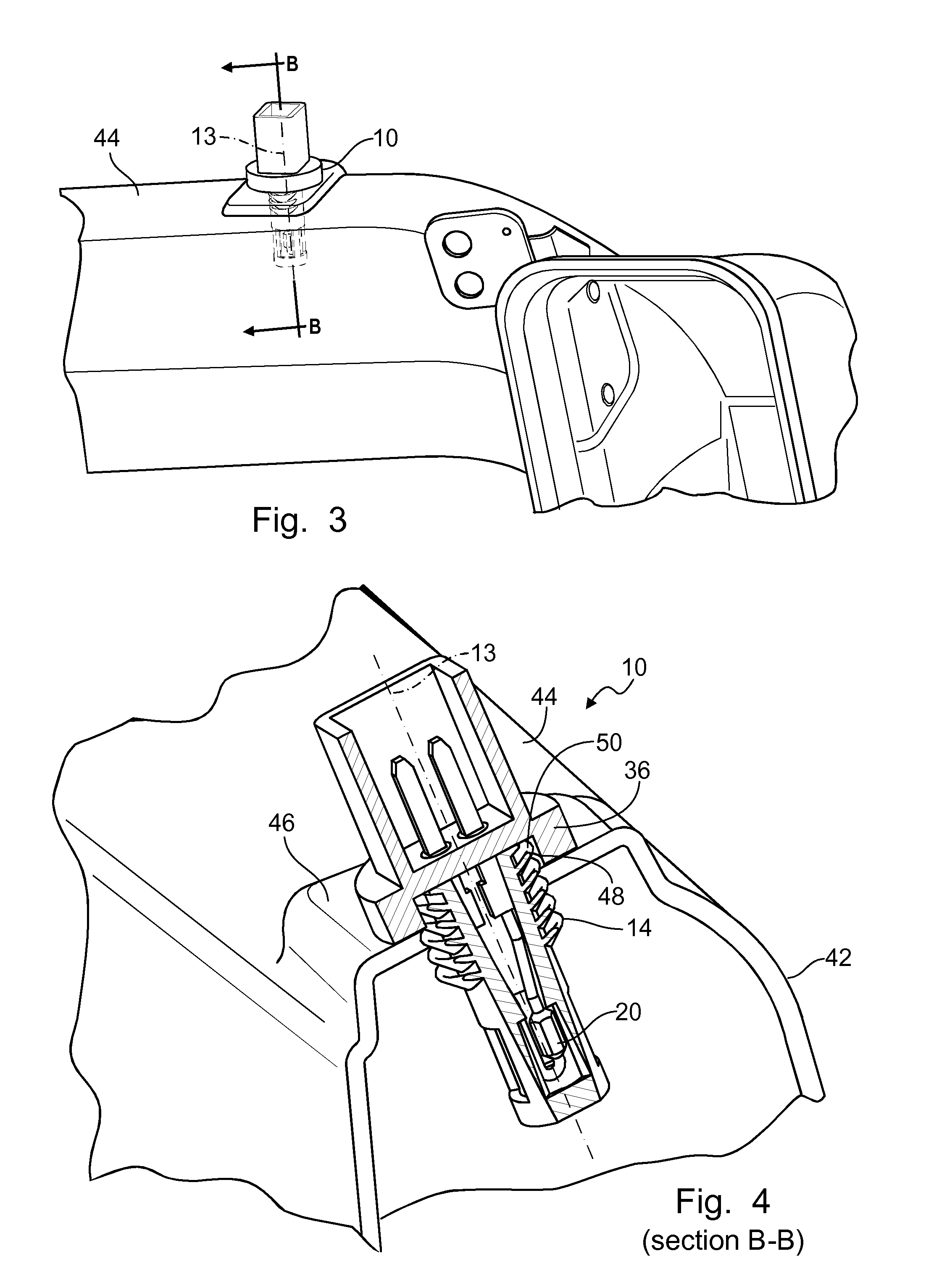 Temperature sensor assembly