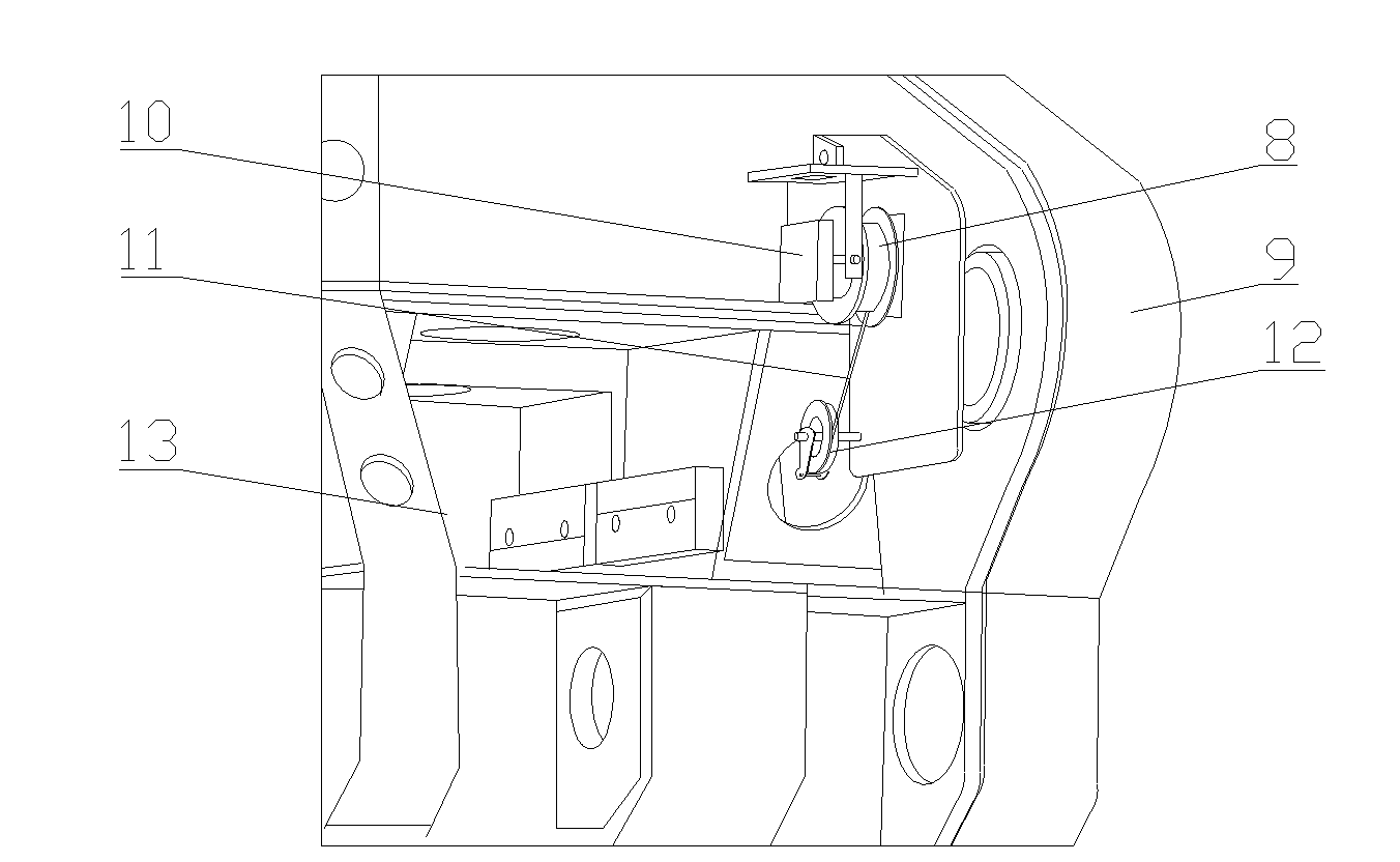 Overturning-preventing torque limiter and movable crane