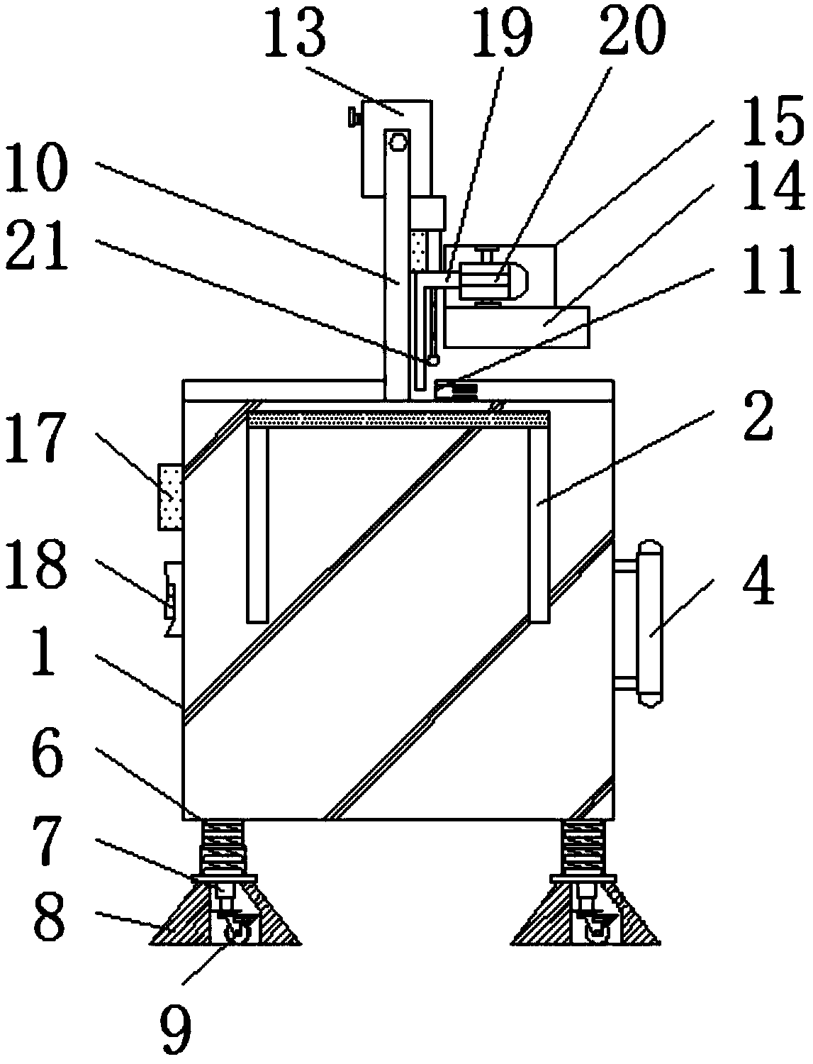 Semi-automatic cutting machine