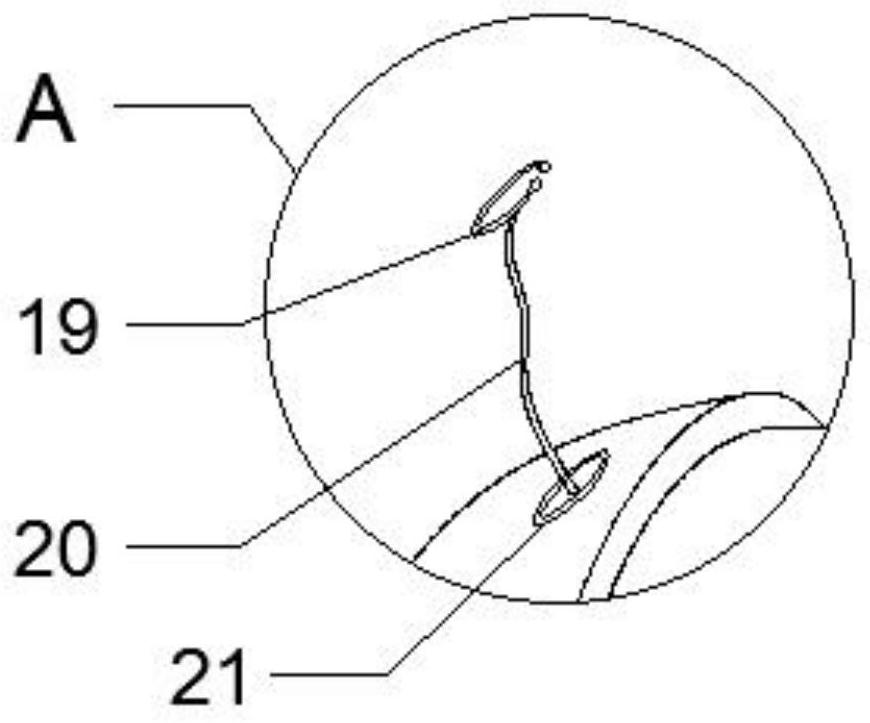 Antiskid high-definition Bluetooth earphone and Bluetooth earphone control method